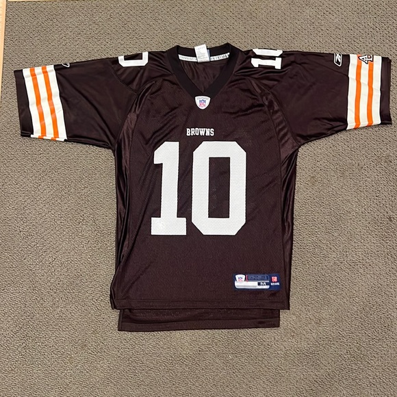 Cleveland Browns Brady Quinn Jersey NFL Sized M - Picture 2 of 5